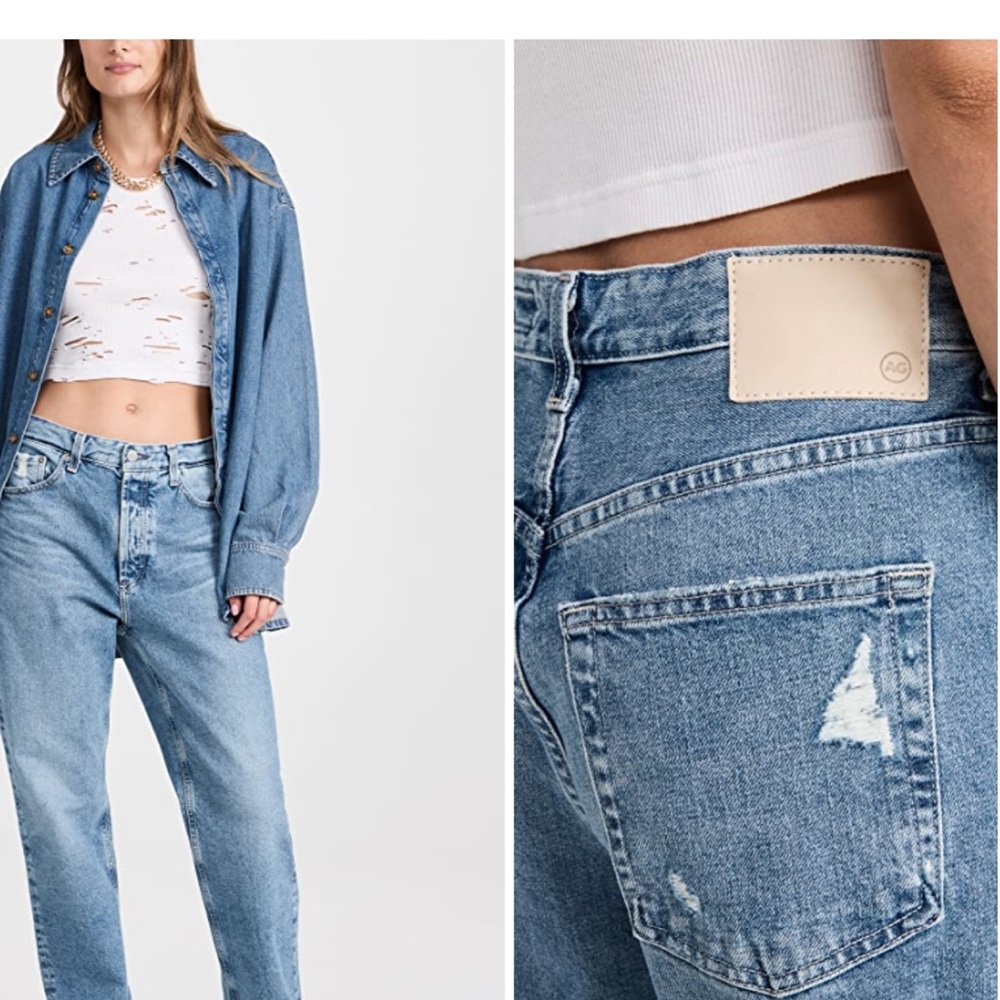 AG Ezzra Boyfriend jeans size 25